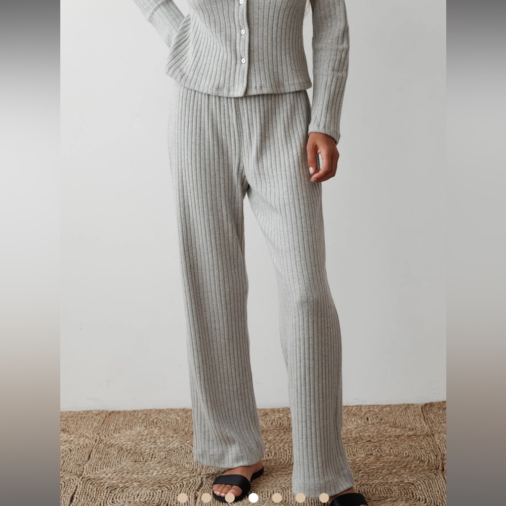 DONNI. Sweater Rib simple pant